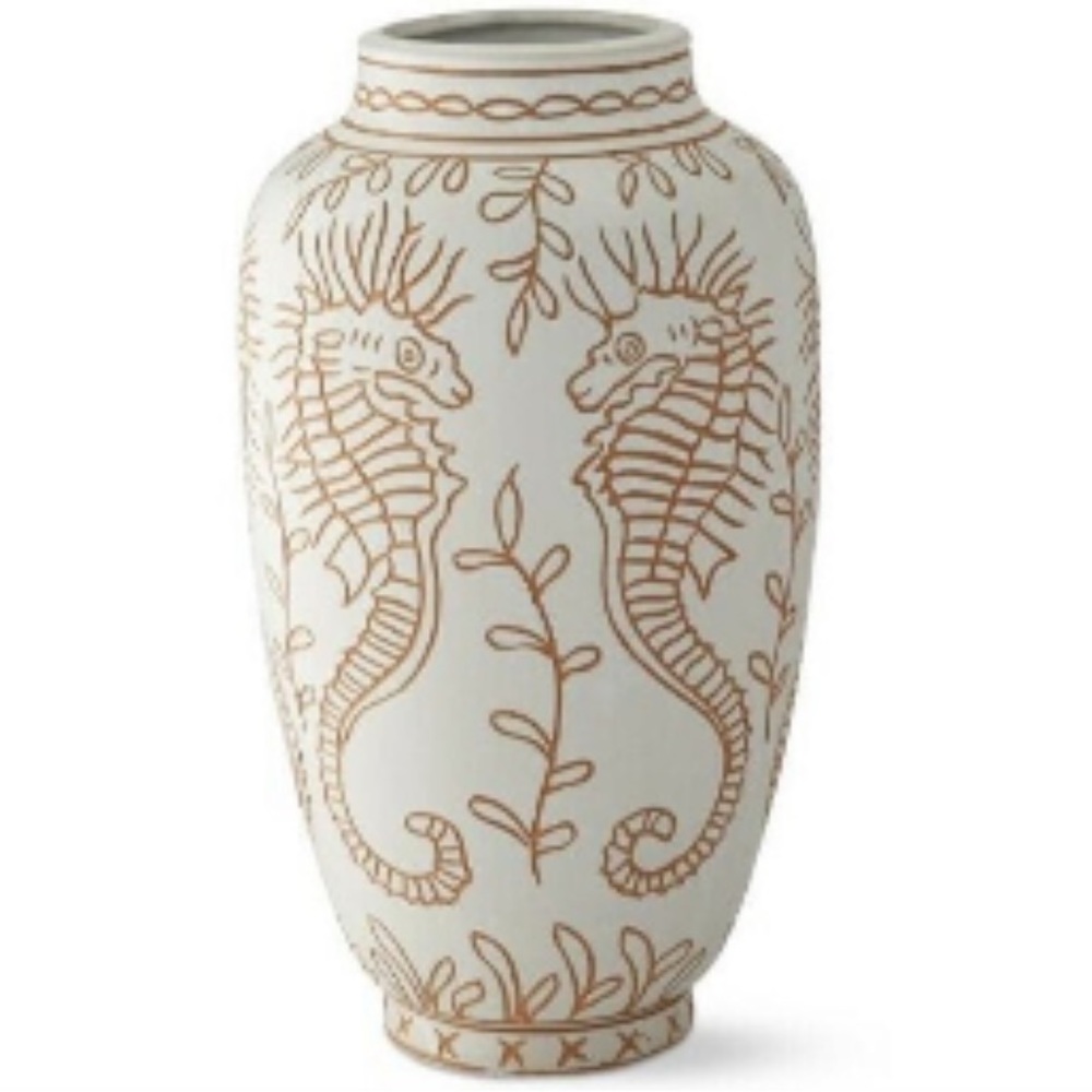 Aerin seahorse vase.